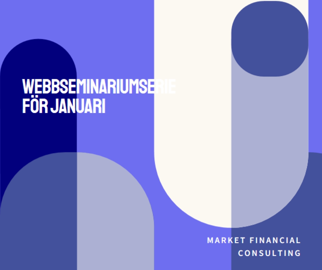 Webbseminarier i januari blue modern-bold