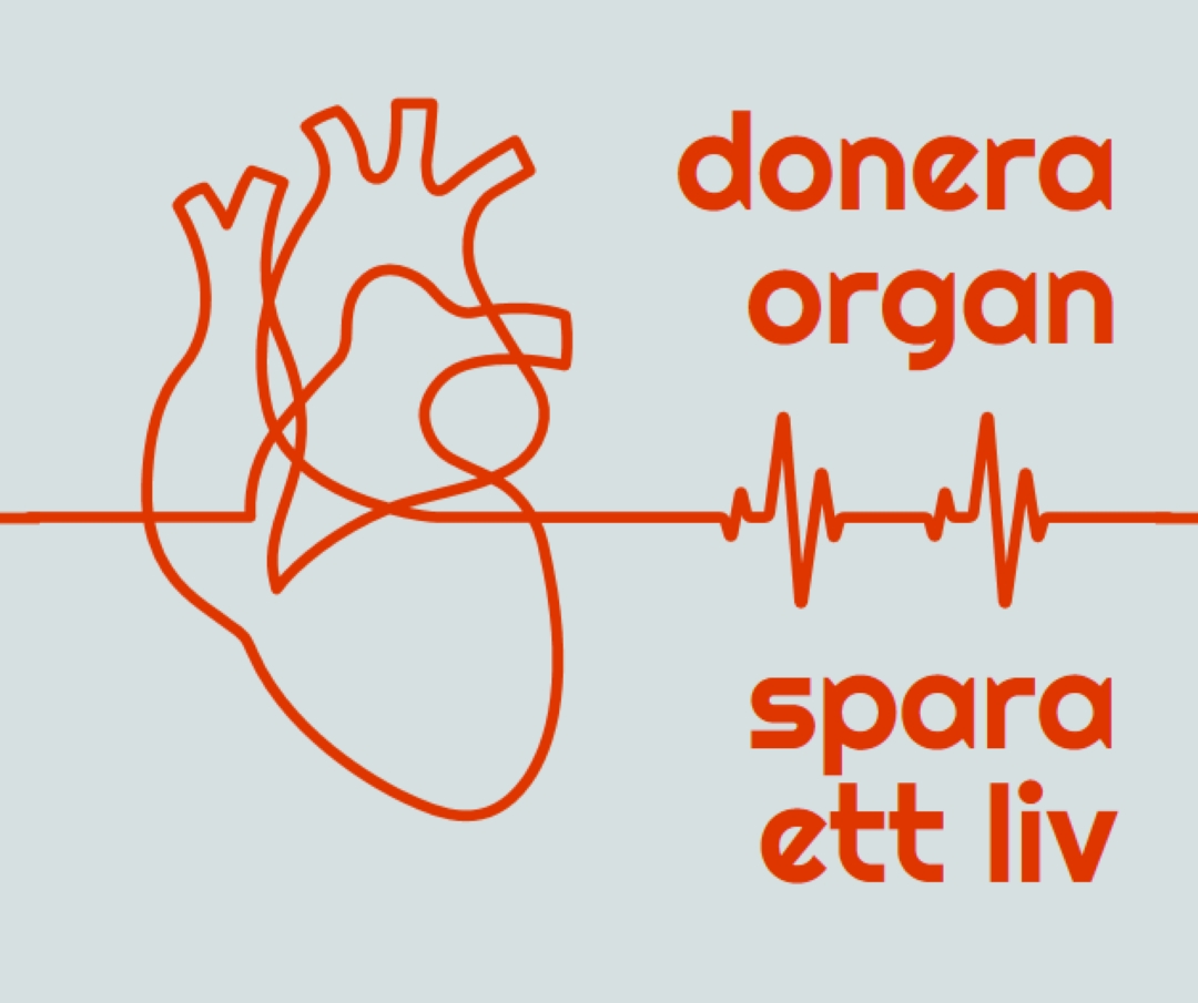 Bli organdonator blue whimsical-line