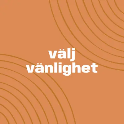 Vänliga hälsningar orange organic-simple