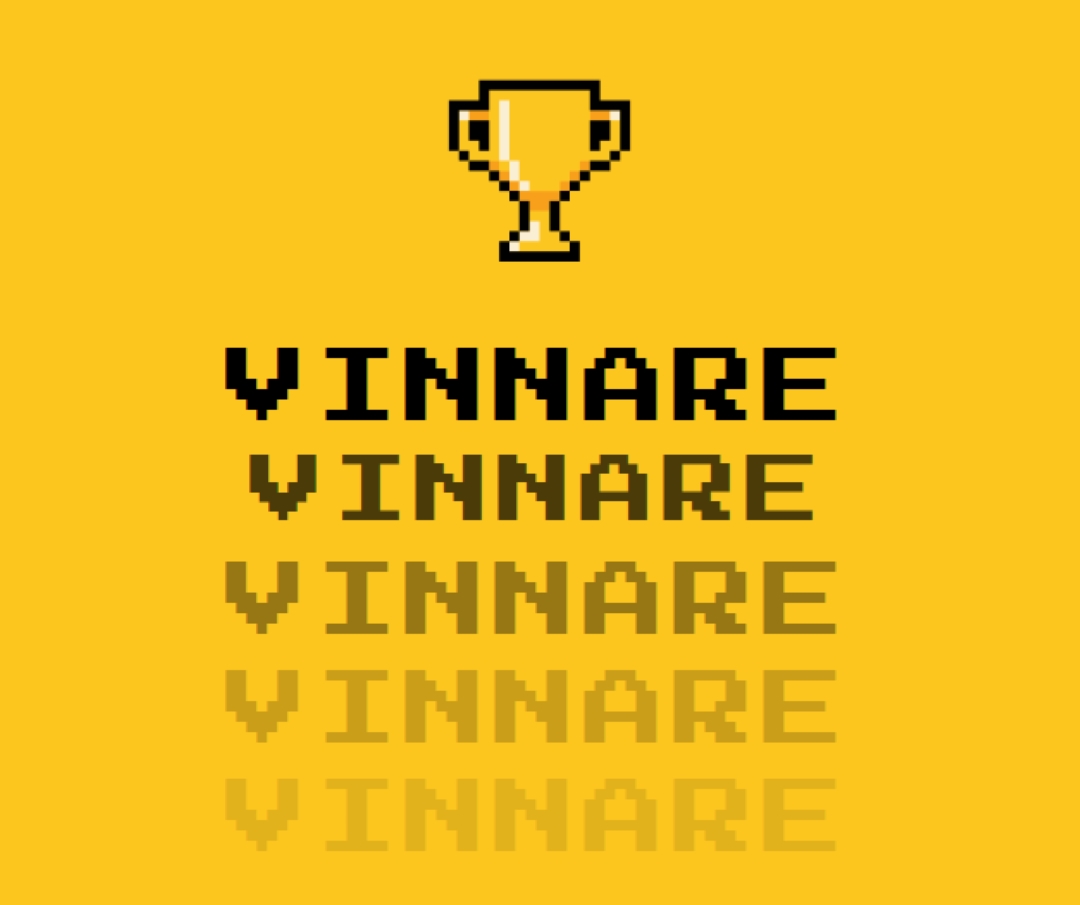 Trophy liv yellow vintage-retro