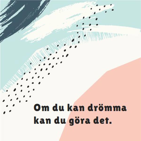 Vildaste drömmen white organic-simple