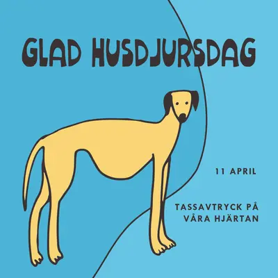 Tassavtryck på våra hjärtan blue whimsical-line