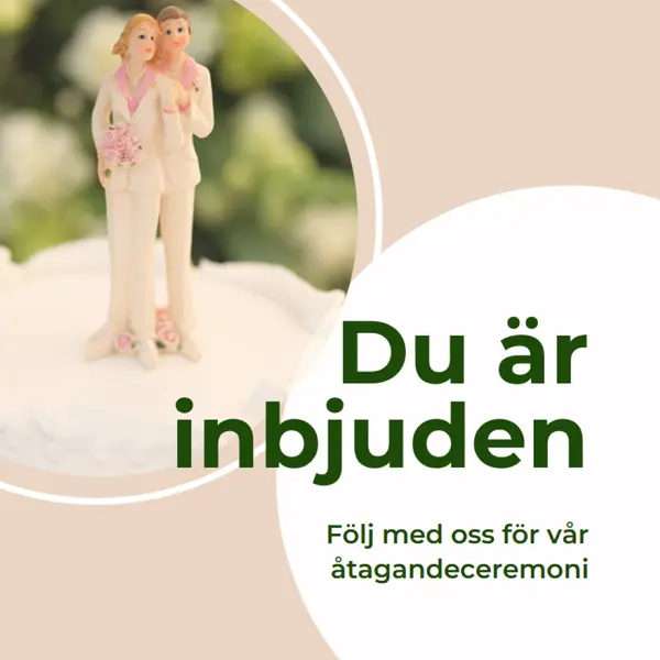 Du är inbjuden att genomföra pink modern-simple