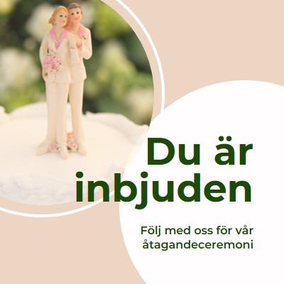 Du är inbjuden att genomföra pink modern-simple