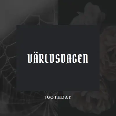 För kärleken till goth black modern-simple