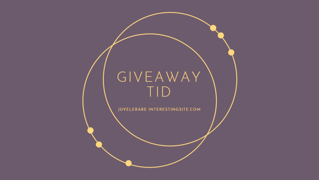 Det är giveaway tid purple modern-simple