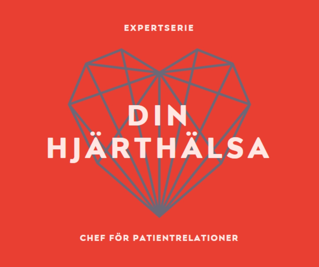 Din hjärthälsa red modern-bold