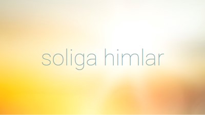 Soliga himlar yellow modern-simple