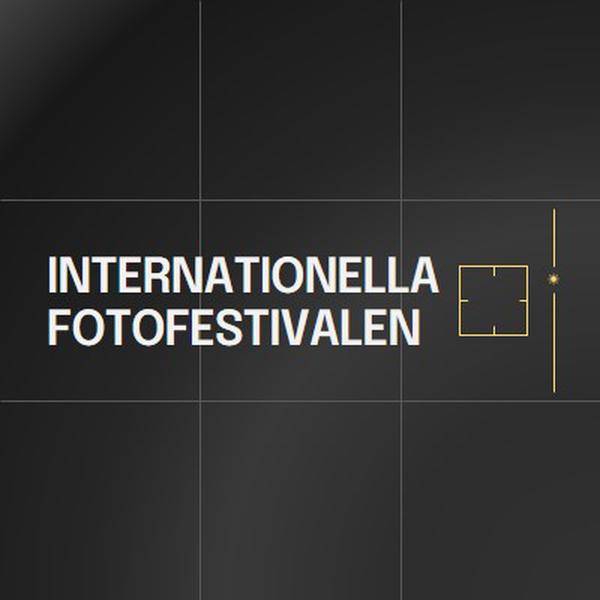 Internationell fotofestival black modern,moody,camera,grid,geometric,pattern