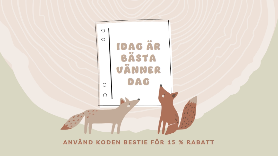 En vän brown whimsical-color-block