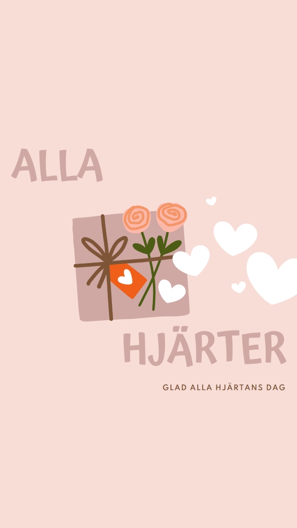 Alla hjärtan pink whimsical-color-block