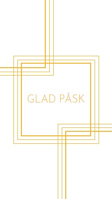 Glad påsk white modern-geometric-&-linear