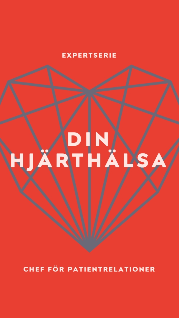 Din hjärthälsa red modern-bold