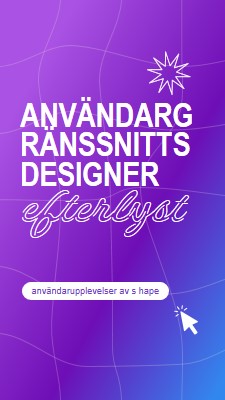 Användargränssnitt/användargränssnittsdesigner sökes purple bold,playful,digital,grid,neon,gradient