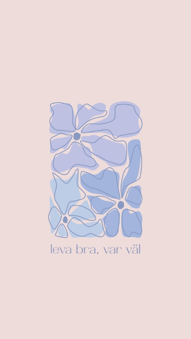 Delikata blommor för ny dag blue modern,organic,flowers,vintage,minimal,floral