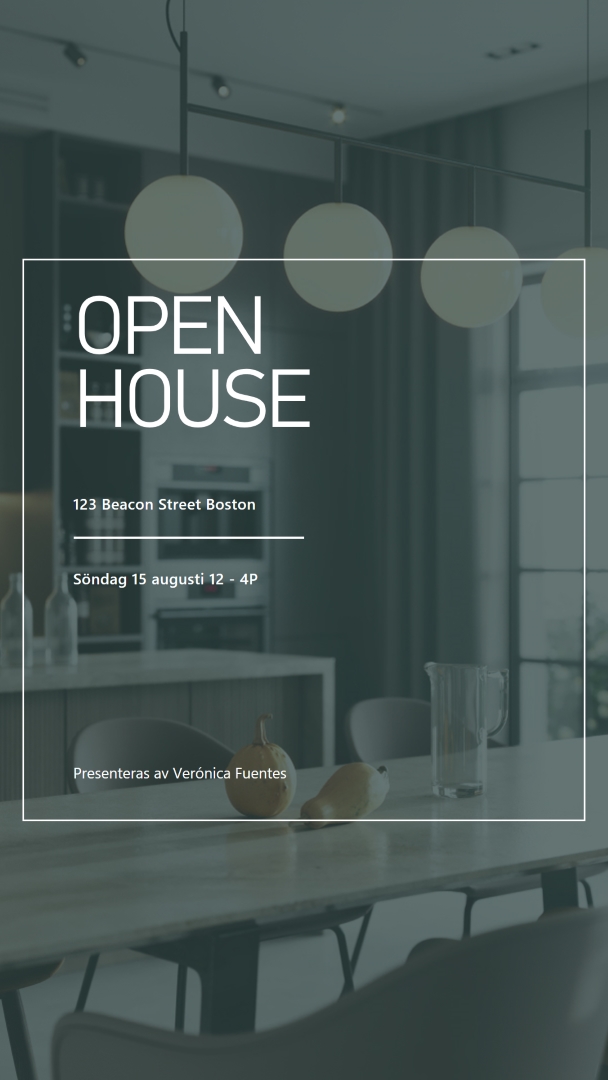 Urban glamour öppet hus gray modern-simple