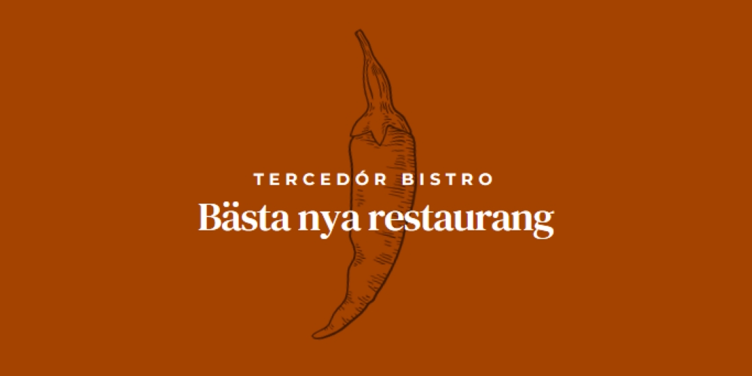 Vi är den bästa nya restaurangen red modern-simple