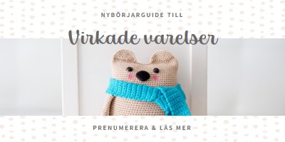 Nybörjarguide till virka white organic-simple