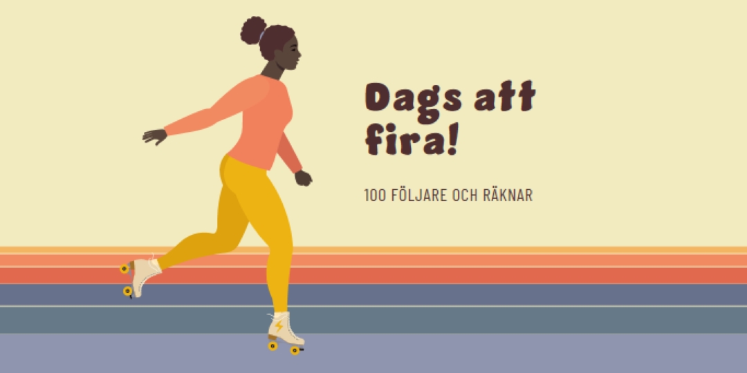 Fortsätt rulla orange vintage-retro