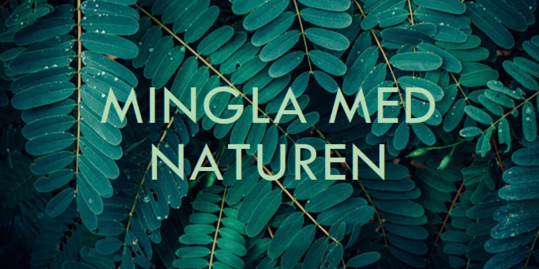 Mingla med naturen green modern-simple