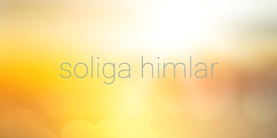 Soliga himlar yellow modern-simple