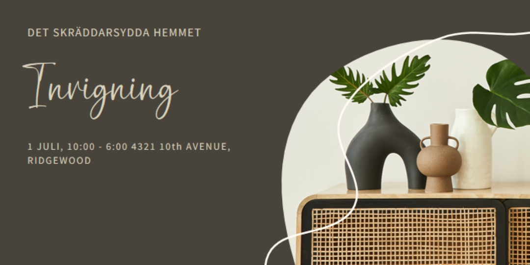 Vas hemma brown organic-boho