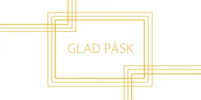 Glad påsk white modern-geometric-&-linear