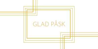 Glad påsk white modern-geometric-&-linear