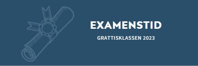 Ditt examensbevis blue modern-simple