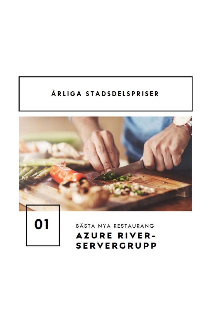 Årliga stadsdelspriser white modern-simple