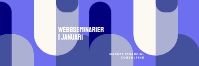 Webbseminarier i januari blue modern-bold