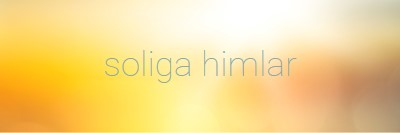 Soliga himlar yellow modern-simple