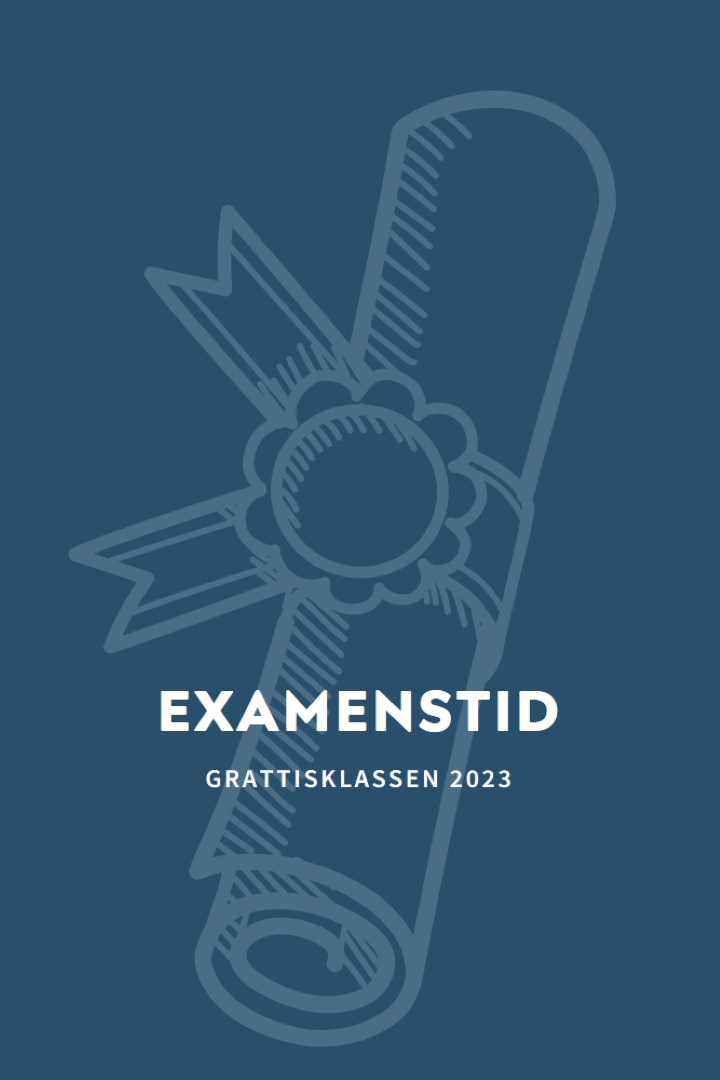 Ditt examensbevis blue modern-simple