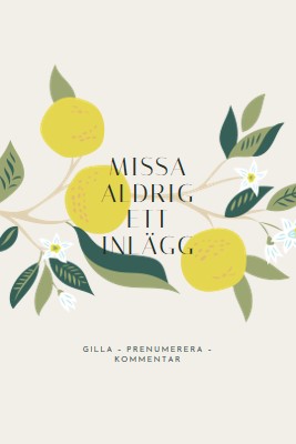 Missa aldrig ett inlägg gray vintage-botanical