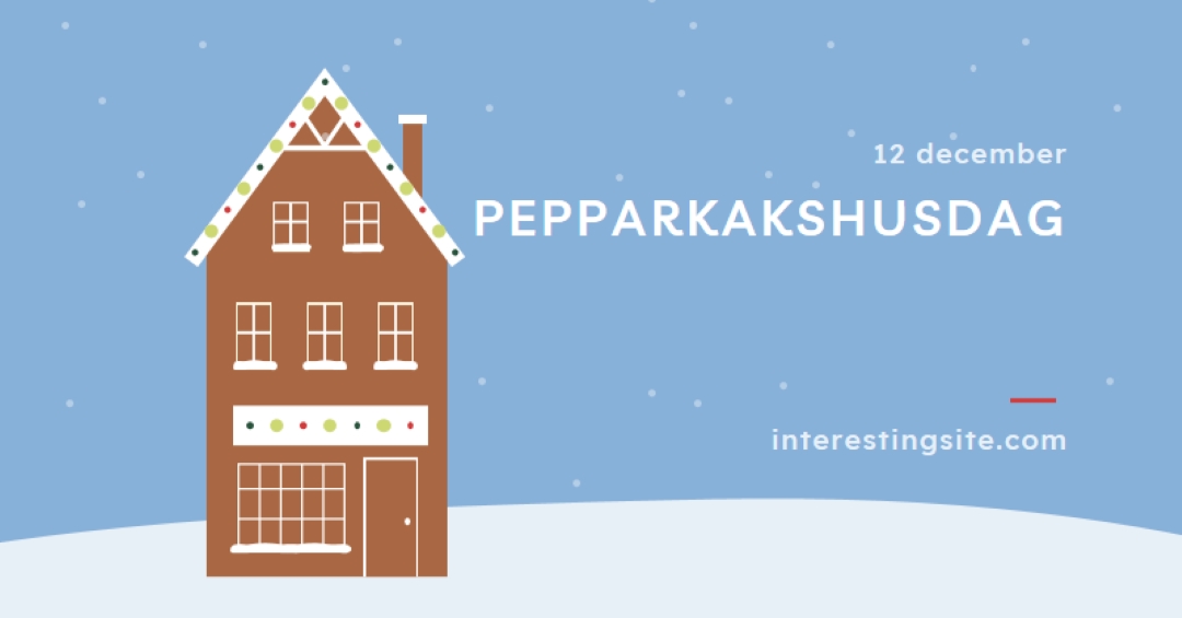 Pepparkakshusdag blue whimsical-color-block