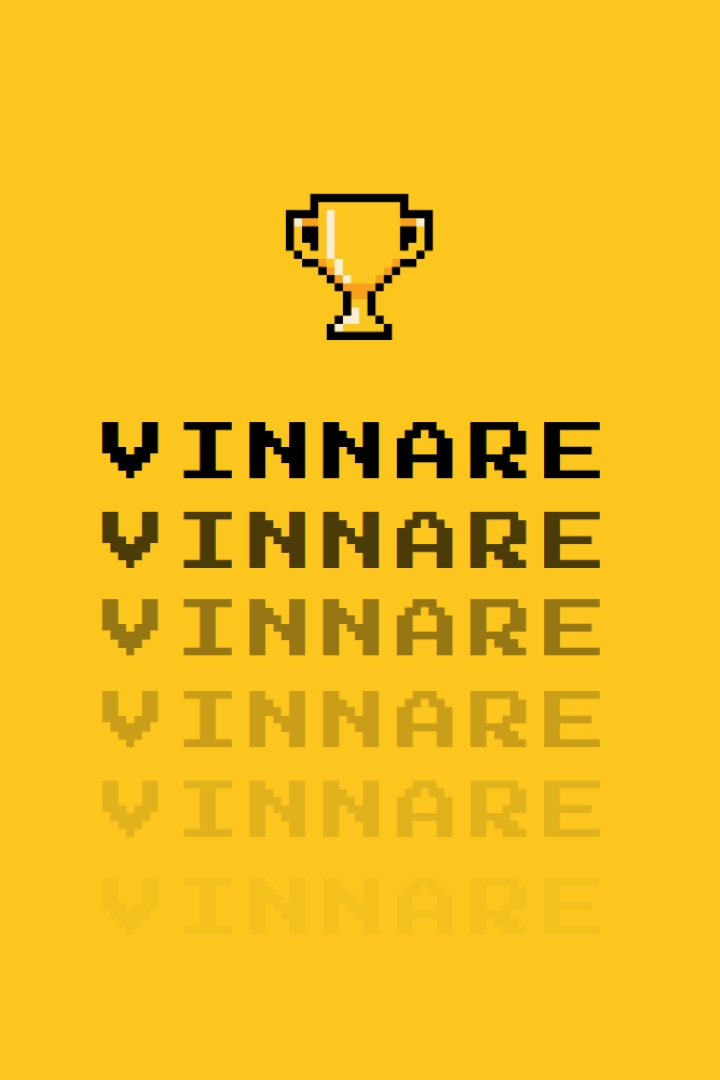 Trophy liv yellow vintage-retro