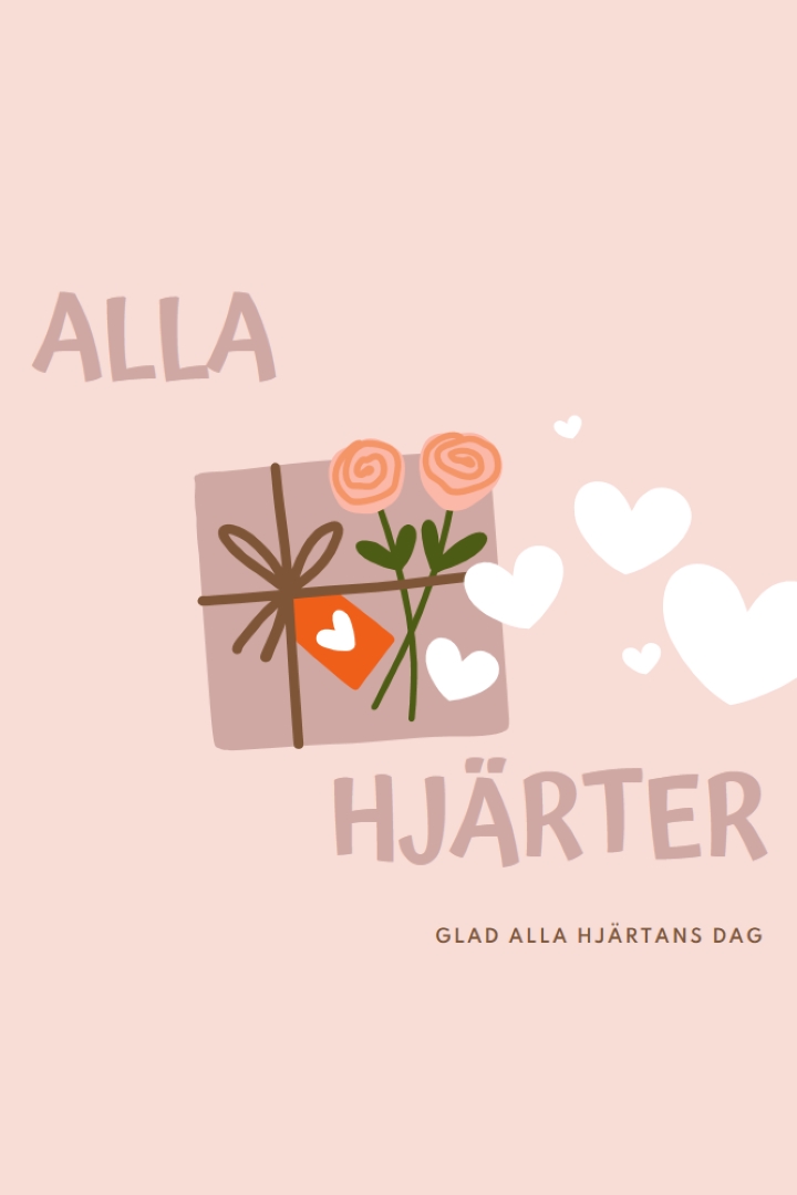 Alla hjärtan pink whimsical-color-block