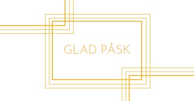 Glad påsk white modern-geometric-&-linear