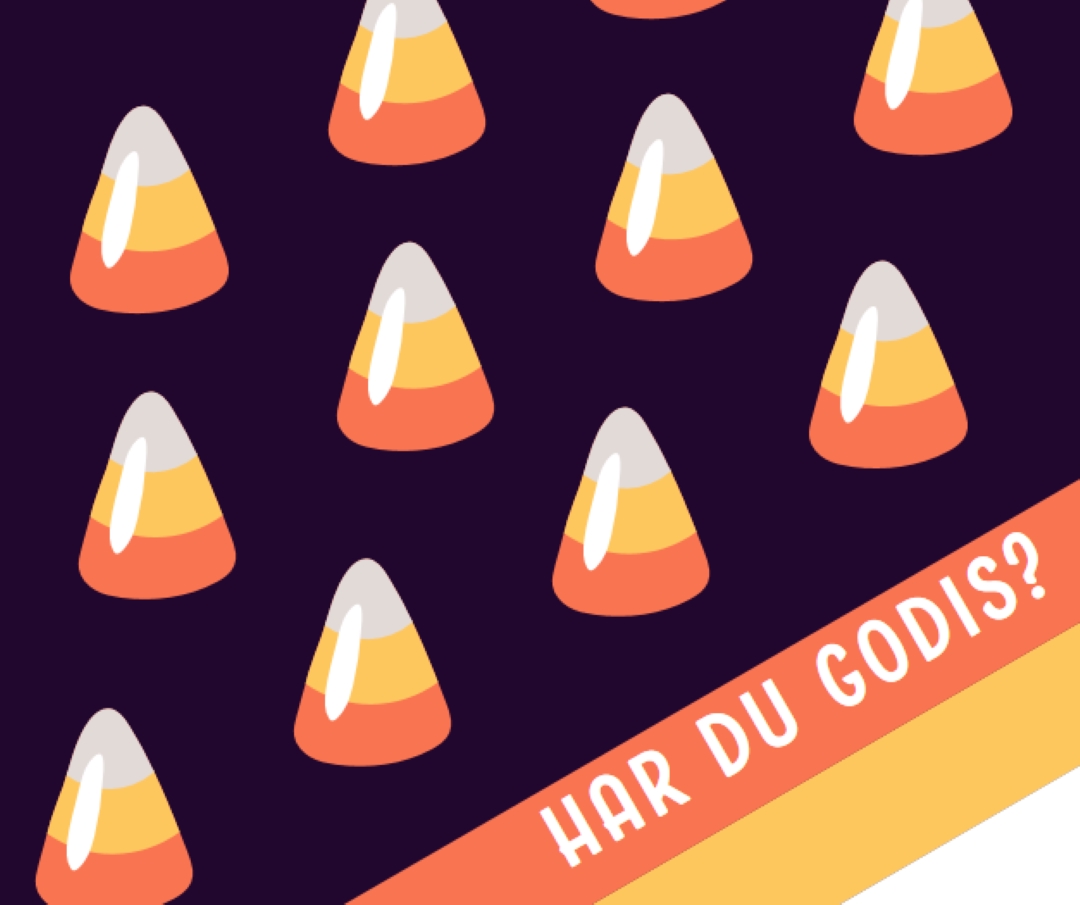 Halloween godis majs orange whimsical-color-block