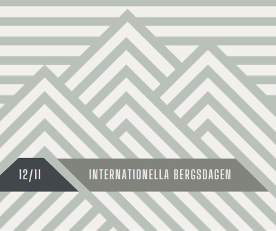 Internationella bergsdagen gray modern-geometric-&-linear