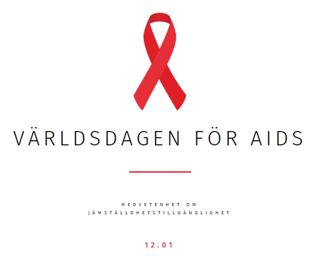 Öka aidsmedvetenheten white modern-simple