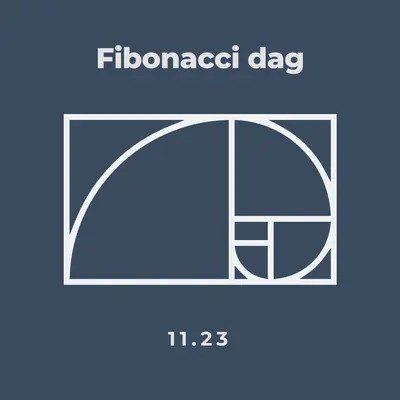 Fibonacci dag blue modern-simple
