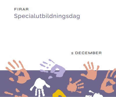 Fira specialutbildningsdagen purple whimsical-color-block