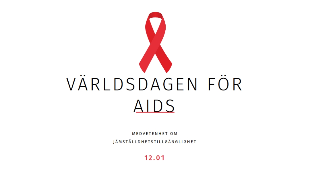 Öka aidsmedvetenheten white modern-simple