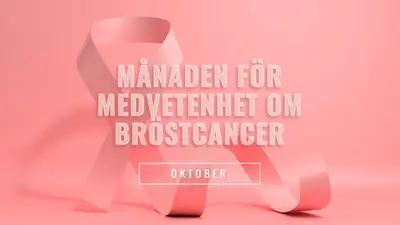 Medvetenhet om bröstcancer pink modern-bold