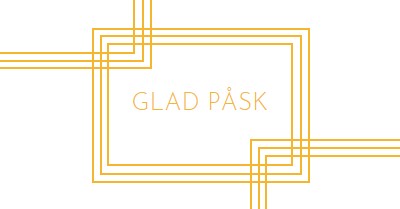 Glad påsk white modern-geometric-&-linear