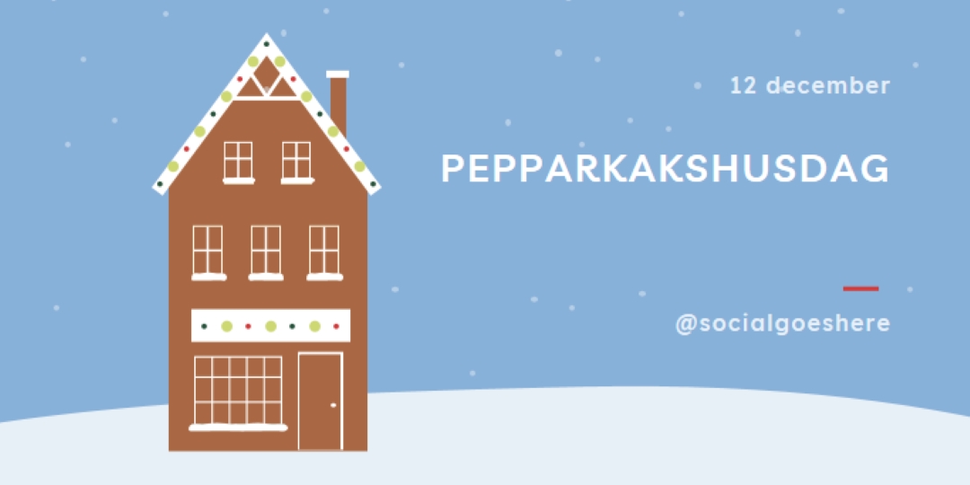 Pepparkakshusdag blue whimsical-color-block