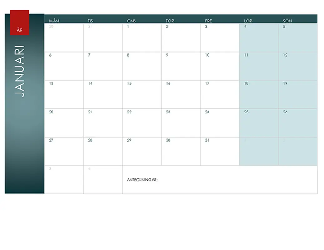 Evighetskalender (jon-tema)