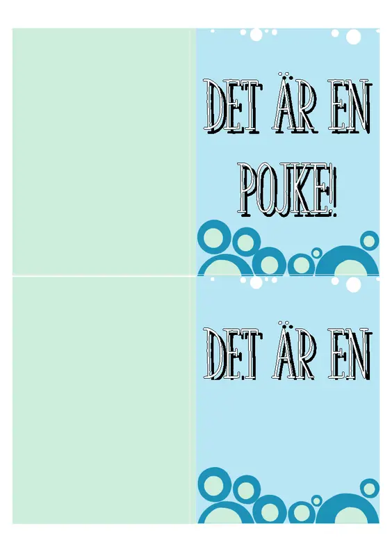 Inbjudan till barnets hemkomst – pojke whimsical-color-block