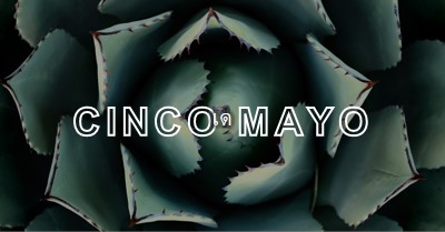 เฉลิมฉลองเทศกาล Cinco de Mayo green modern-bold